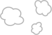 Cloud decoration icon